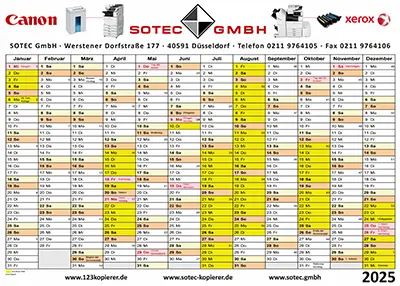 SOTEC Kalender