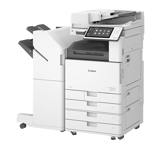 Kopiererbanner Maschine Links