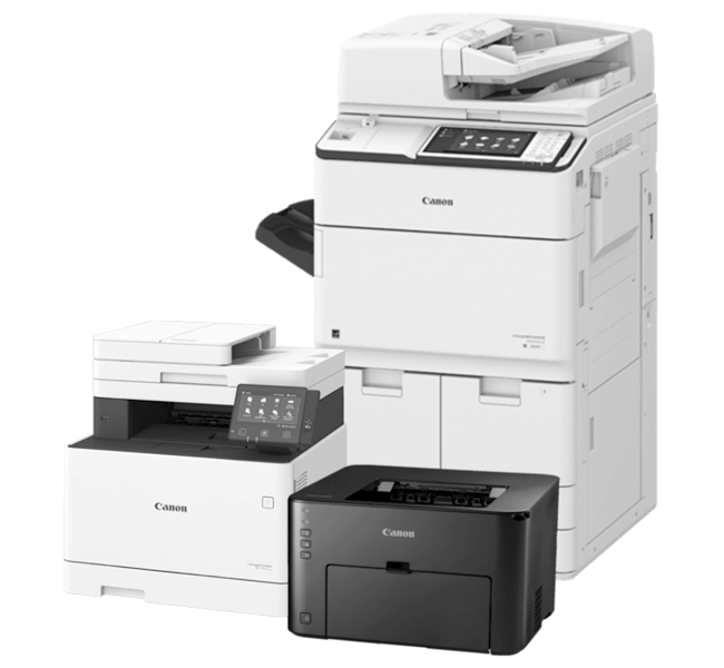 Kopiererbanner Maschine Mitte Rechts