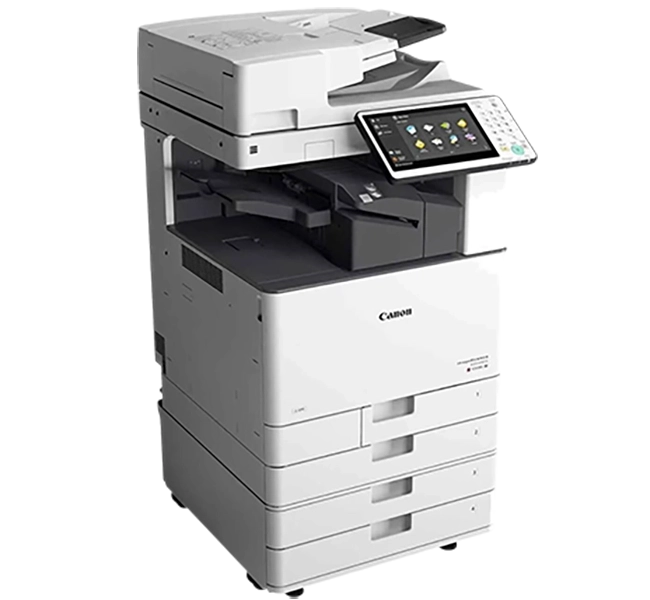 Kopiererbanner Maschine Rechts